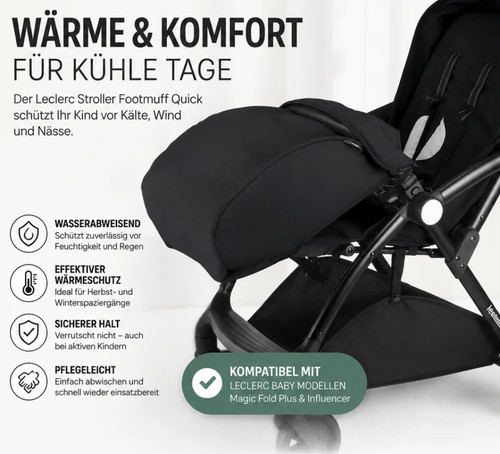 Leclerc fußsack quick - leclerc,